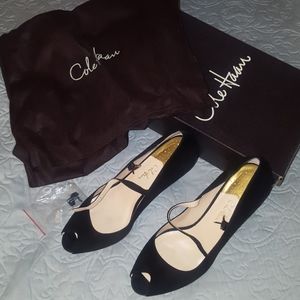 Cole Haan Nikeair Suede Mary Jane Pumps